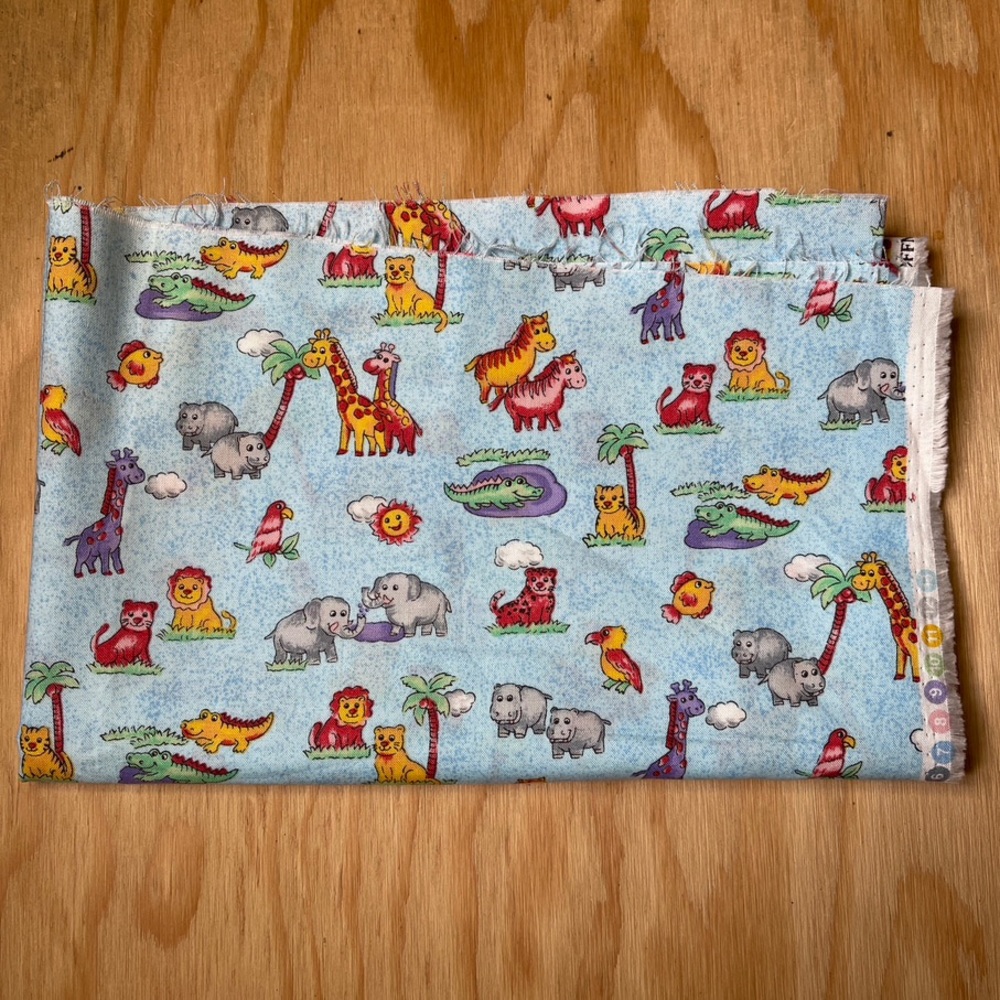 NEW Vintage Deadstock Fabric 100% Cotton Two by Two Hoffman International